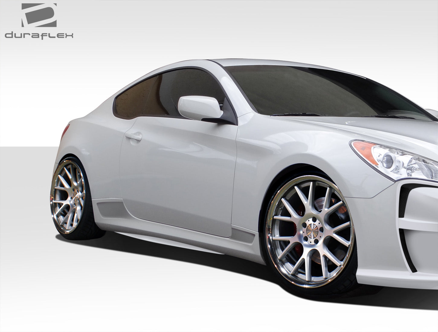 Revamp Your 2010 - 2016 Hyundai Genesis Coupe 2DR with Duraflex VG - R Side Skirt Rocker Panels (2 - Piece Set)