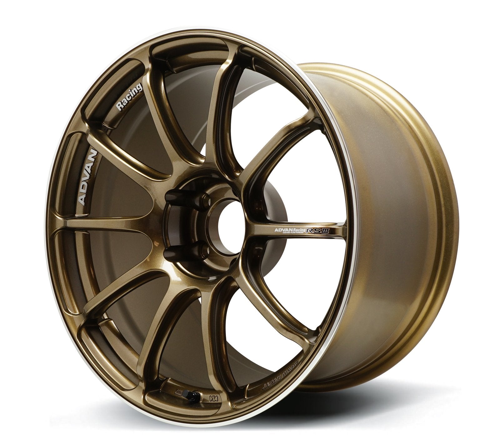 Get Your Set of 4 Advan Racing RSIII Wheels in Stunning Umber Bronze Metallic Now!