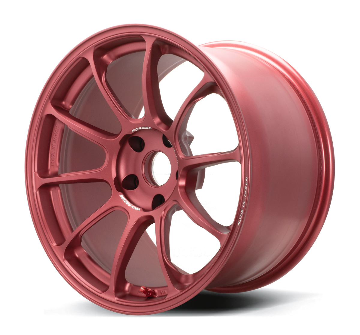 Get Your Hands on Volk Racing ZE40MA 18x10.5 5x114.3 ET15 Matte Red Wheels - Set of 4!