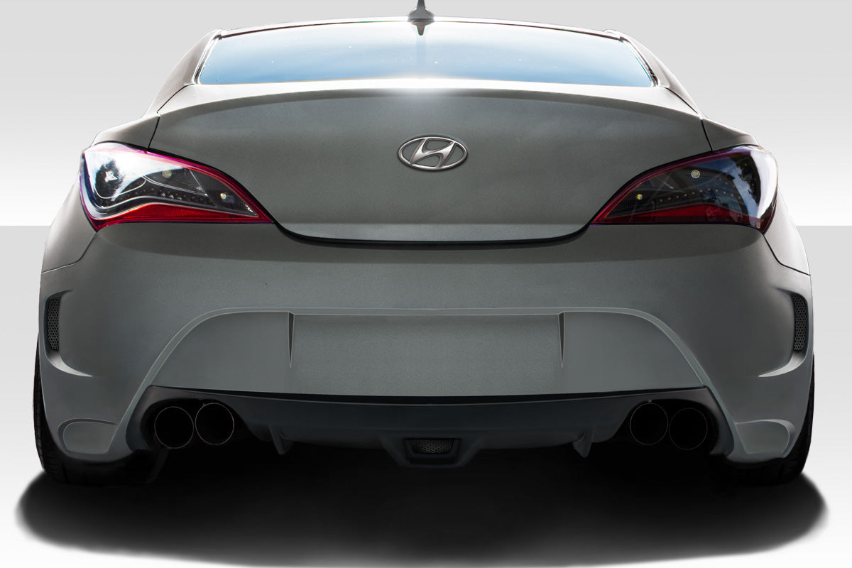 Upgrade Your 2010 - 2016 Hyundai Genesis Coupe 2DR with Duraflex AM - S GT Rear Bumper Cover!