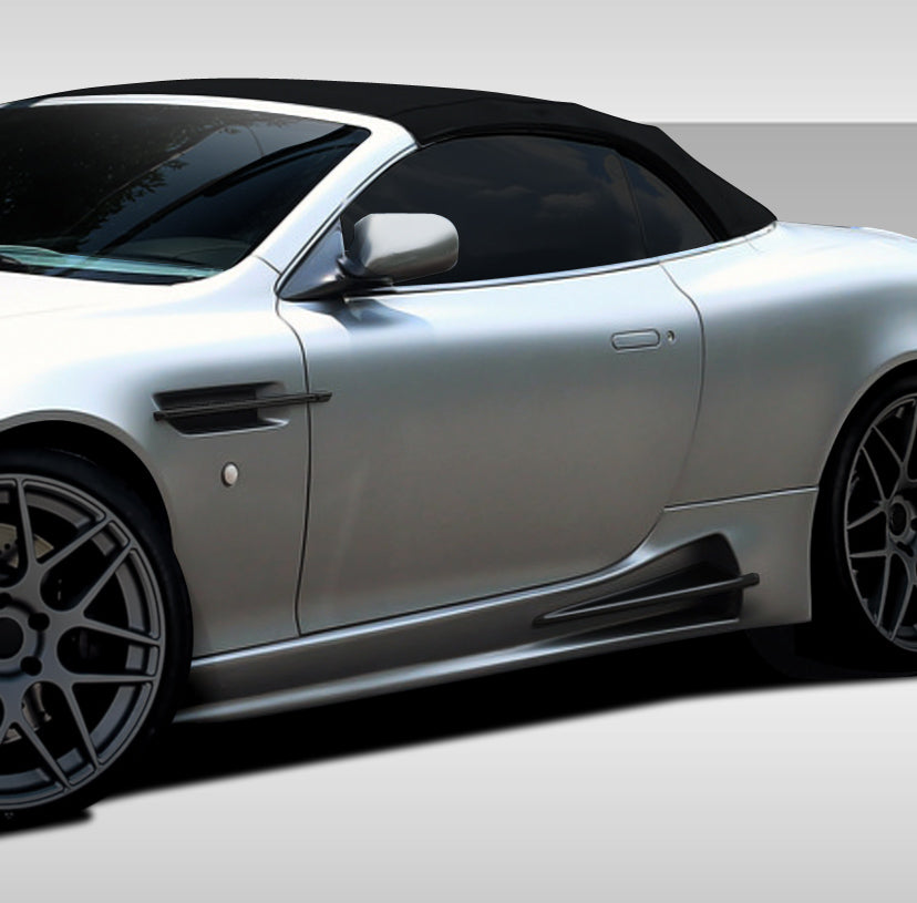Enhance Your 2004 - 2012 Aston Martin DB9 or DBS with Eros Version 1 Side Skirt Rocker Panels - 2 Piece Set