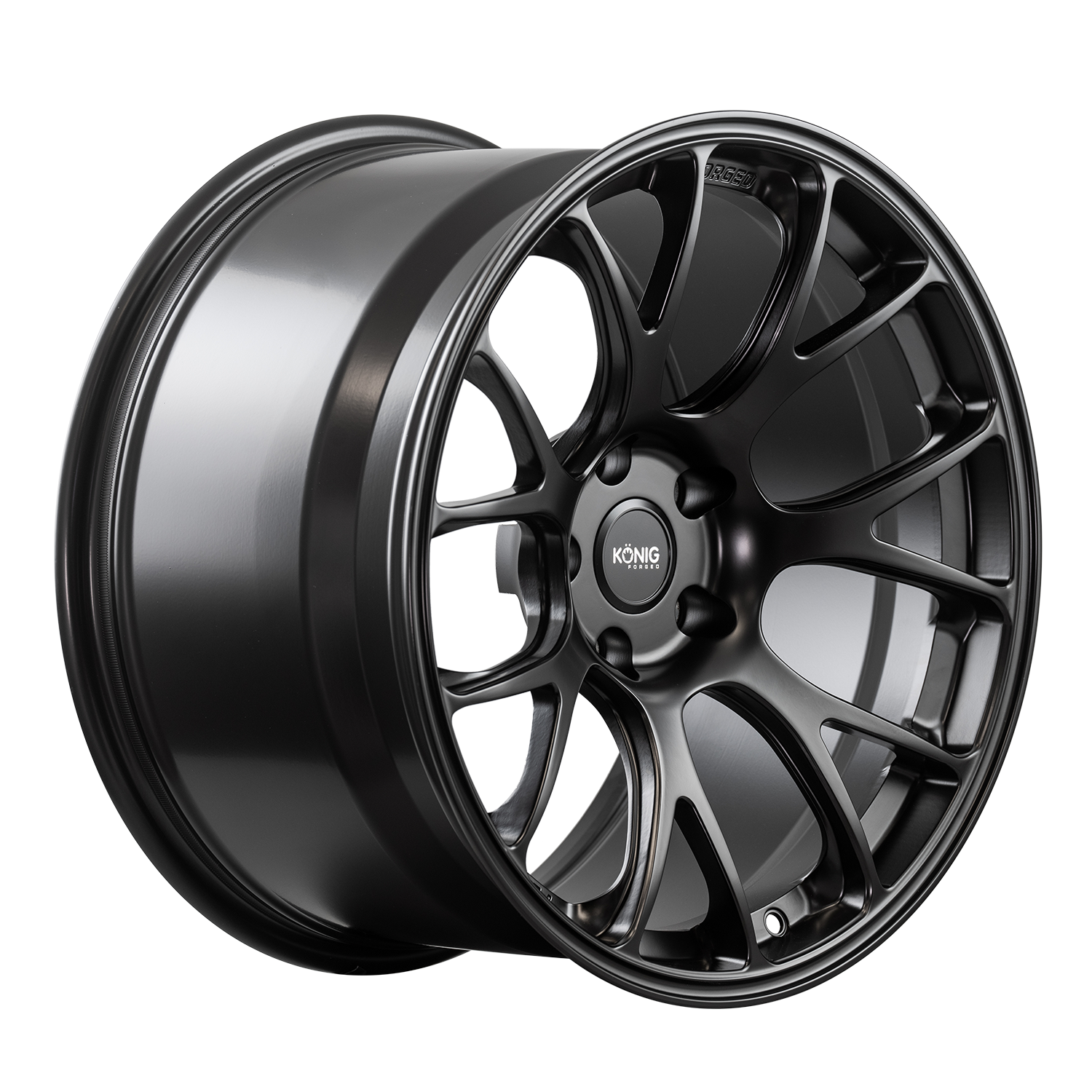 Unleash the Power: KONIG FORGED F1M 19x9 Satin Black Wheels
