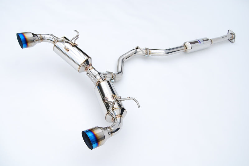 Incredible Invidia 12+ Subaru BRZ / Toyota 86 N2 60mm Single Layer Titanium Burnt Tips Cat-Back Exhaust