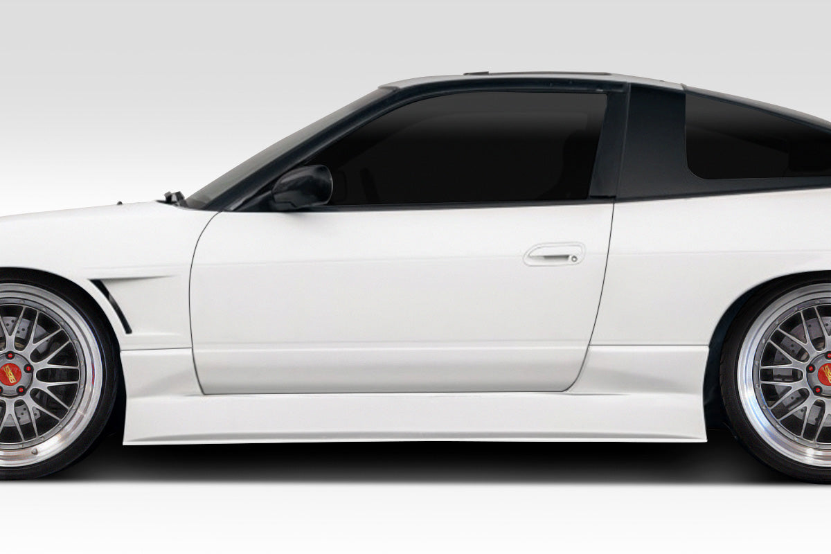 Enhance Your 1989 - 1994 Nissan 240SX S13 with Duraflex Vector Side Skirts Rocker Panels - 2 Piece Set