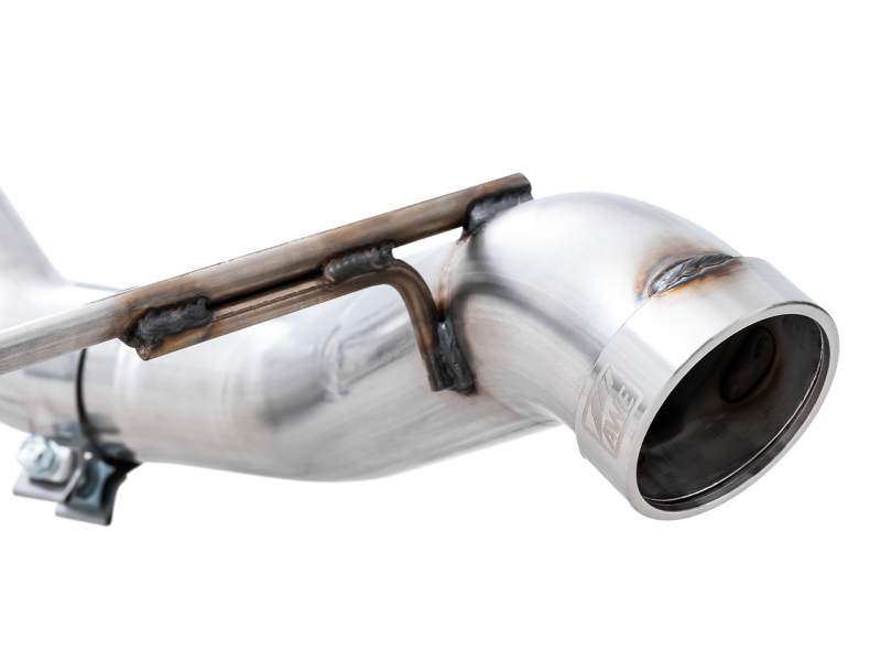 AWE Tuning 2021+ Ford Bronco 0FG Exhaust (No Tips) with Bash Guard - Conquer Any Terrain!