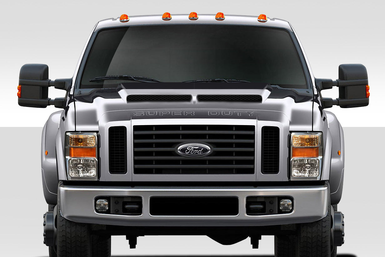 Upgrade Your 2008 - 2010 Ford Super Duty F250 F350 F450 with Duraflex CVX One - Piece Hood