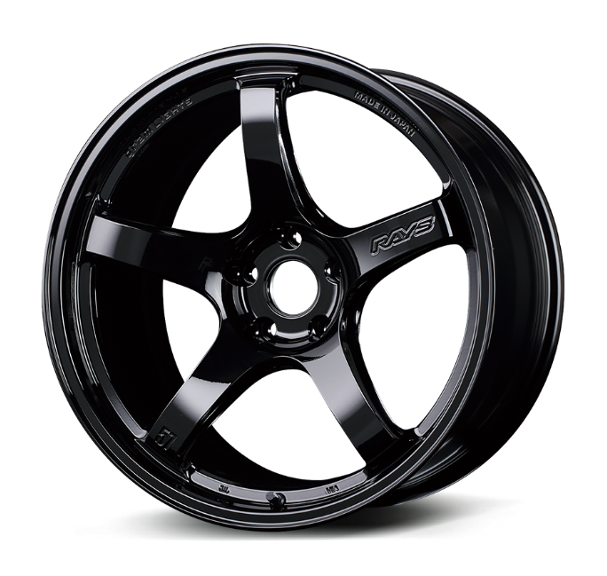 RAYS Gram Lights 57CR Wheels - Stunning Glossy Black Set of 4! Grab Yours Now!