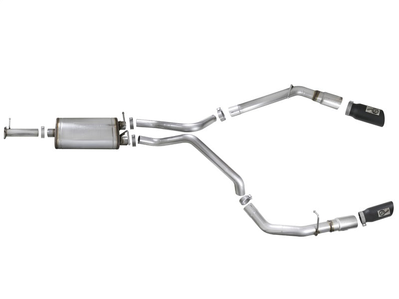 aFe MACH Force-Xp 3in 409 SS Cat-Back Exhaust: Unleash Your 2019 - 2024 RAM 1500 V8 - 5.7L's Potential!