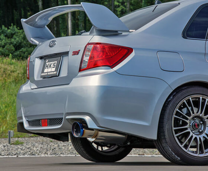 HKS Racing Muffler - The Ultimate Upgrade for Your 2011 - 2014 WRX STI Sedan in USA