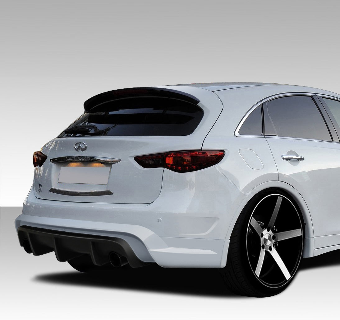 Upgrade Your 2009 - 2017 Infiniti FX35, FX50, QX70 with Duraflex CT - R Rear Bumper Cover!