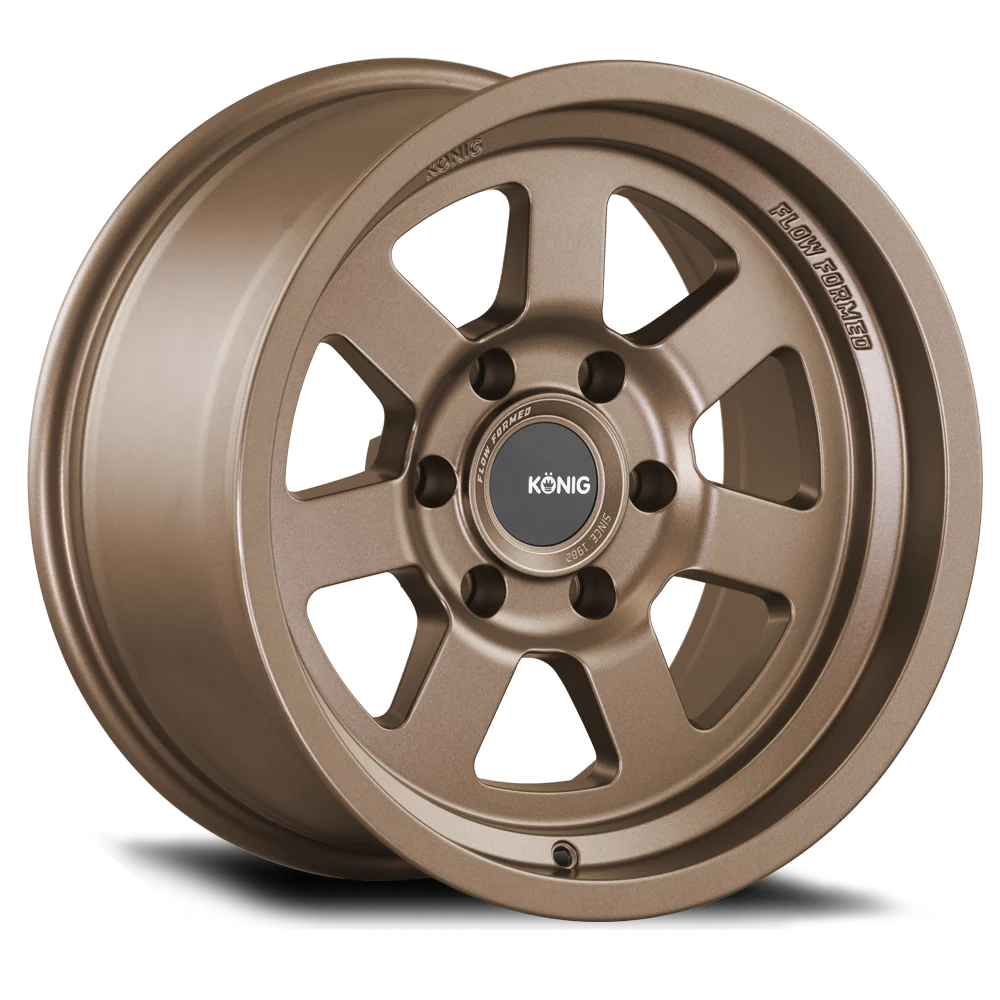 KONIG HT2 Wheels - 18x9, 5x127, ET0, 71.5 Satin Bronze - Must-Have!