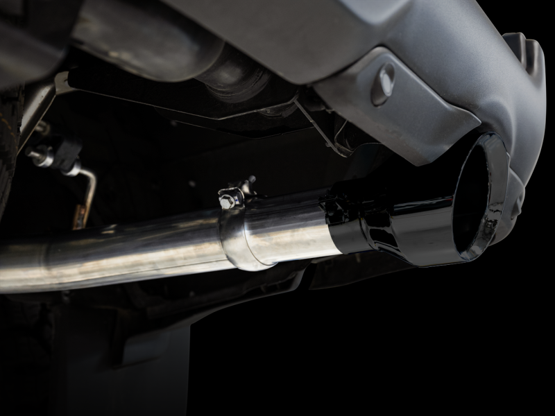 AWE Tuning's Stunning 19 - 21 RAM 1500 5.7L (w/Cutouts) 0FG Dual Rear Exit Cat - Back Exhaust with Diamond Black Tips
