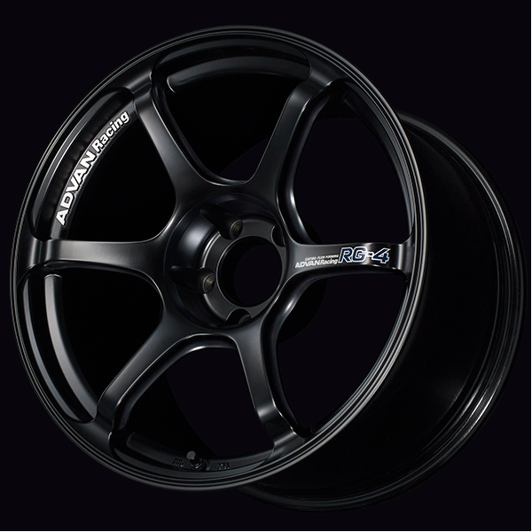 Grab Your Set of 4 Advan Racing RG4 18x9.5 Wheels in Stunning Semi Gloss Black Now!