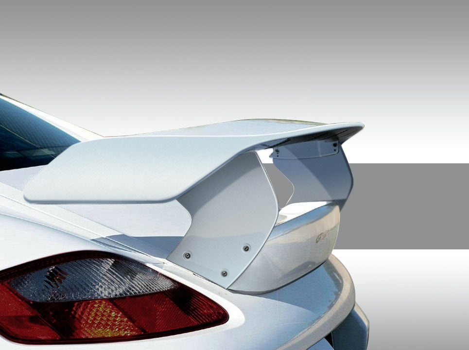Upgrade Your 2006 - 2012 Porsche Cayman with Eros Version 2 Wing Trunk Lid Spoiler!