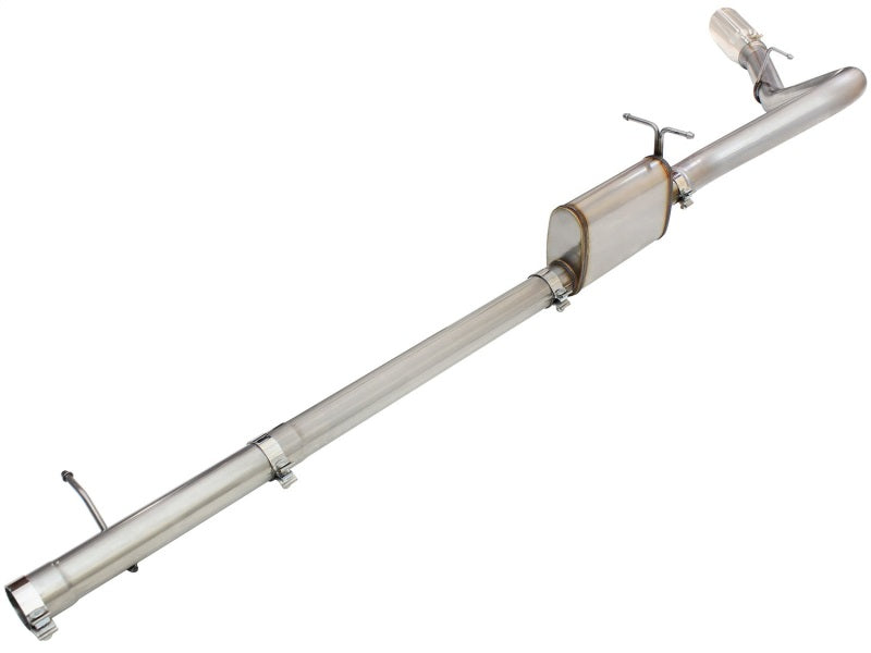 aFe MACHForce XP Exhaust: 3in - 3.5in SS Single Side Ext CB with Polish Tip for 99 - 04 Ford F - 250 V8 5.4L/6.8L - Unleash Your Truck's Potential!