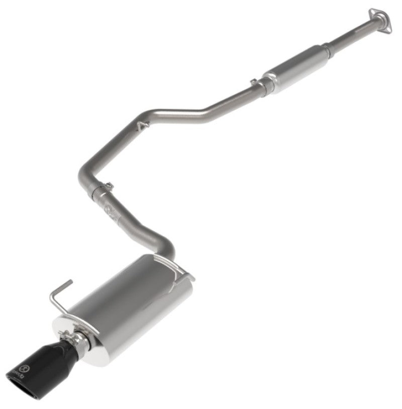 aFe POWER Takeda - Unleash Your 2012 - 2016 Subaru Impreza 2.0L with 2.5in 304SS CB Exhaust and Black Tips