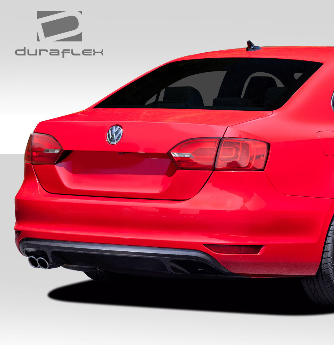 Upgrade Your 2011 - 2014 Volkswagen Jetta with Duraflex GLI Look Rear Bumper Cover - Single Piece!