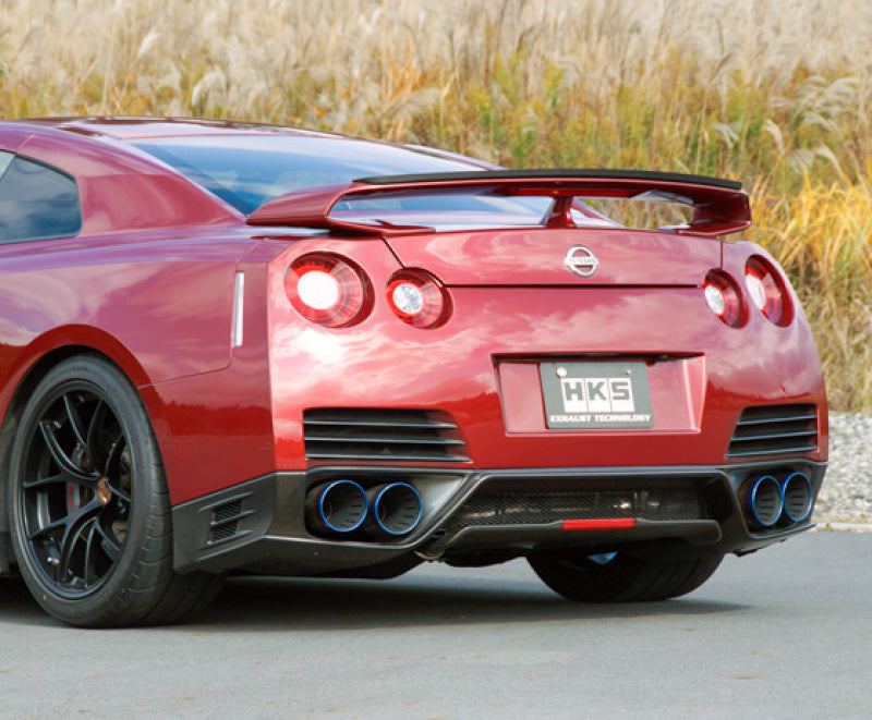 HKS RACING MUFFLER R35 GT-R w/ SILENCER - Unleash Your Racing Passion!