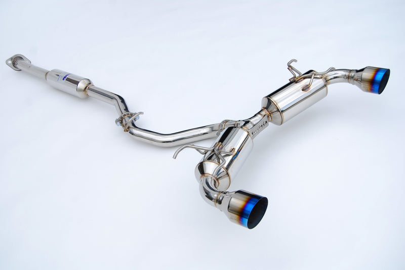 Incredible Invidia 12+ Subaru BRZ / Toyota 86 N2 60mm Single Layer Titanium Burnt Tips Cat-Back Exhaust