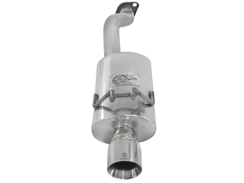aFe Takeda 2.5-inch 304SS Axle-Back Exhaust with Polished Tip for 2006 - 2011 Honda Civic Sedans