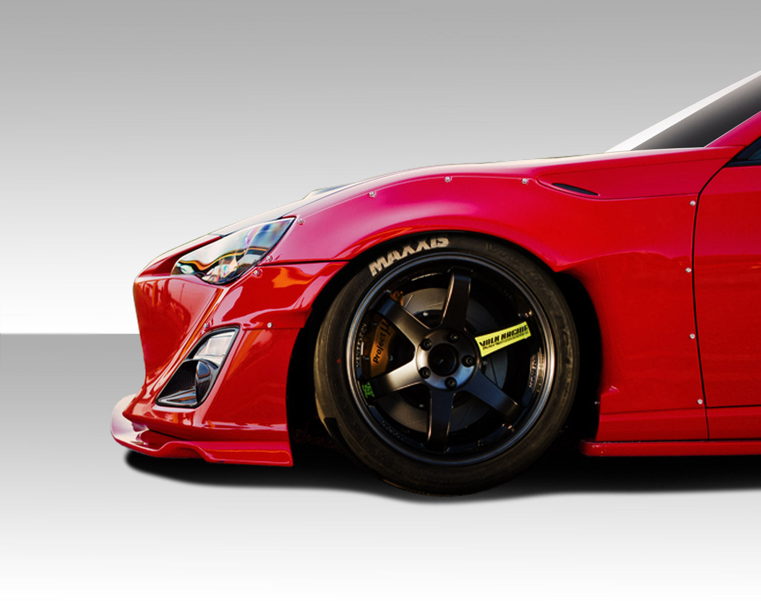 Unleash the Beast: 2013 - 2016 Scion FR - S Duraflex GT500 13 - Piece Wide Body Kit (+40mm Front, +65mm Rear)