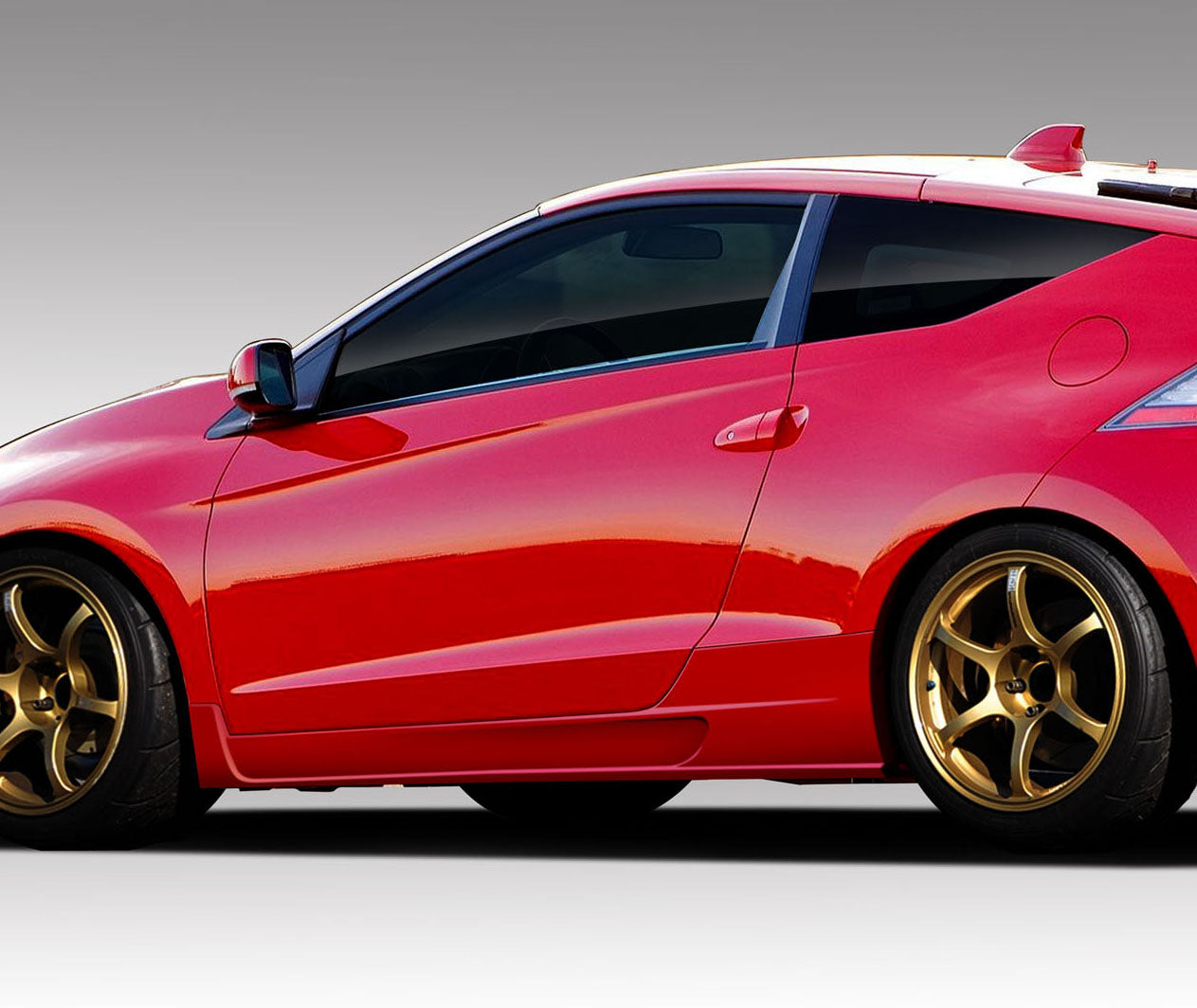 Upgrade Your 2011 - 2016 Honda CR - Z with Duraflex Equinox 2 - Piece Side Skirt Rocker Panels