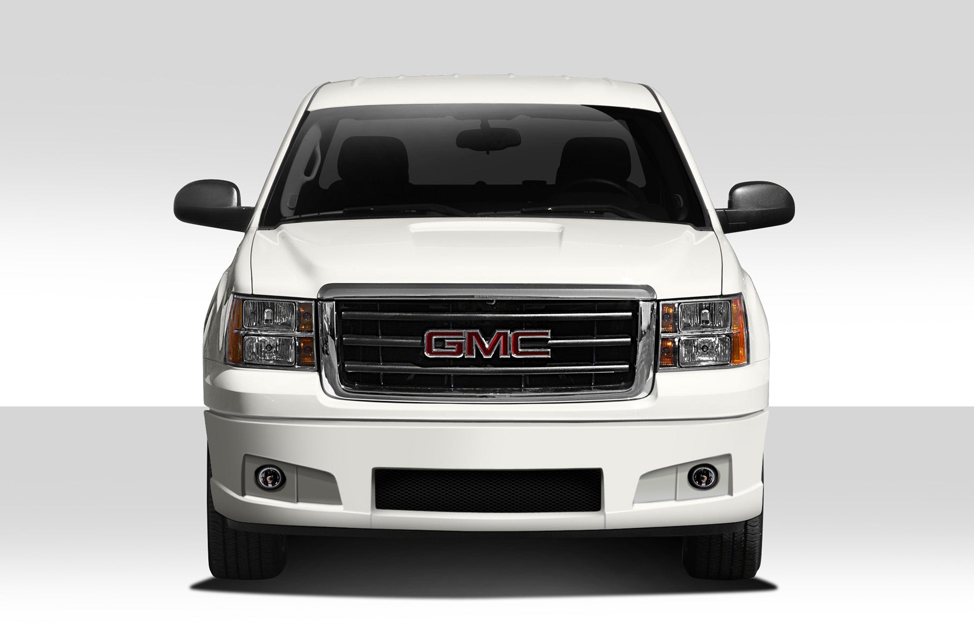 Upgrade Your 2007 - 2013 GMC Sierra with Duraflex BT - 1 Front Bumper Cover (Lower Cover Only)