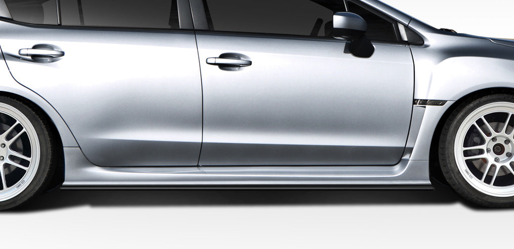 Get the Stunning 2015 - 2021 Subaru WRX Duraflex NBR Concept 2 - Piece Side Splitters Now!