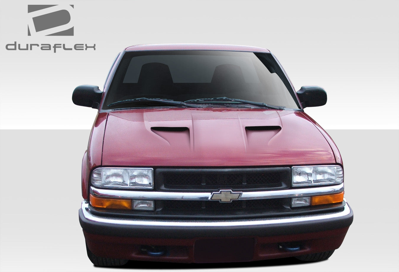 Revamp Your Ride! 1994 - 2005 Chevrolet S-10, Blazer & 1996 - 2001 Oldsmobile Bravada Duraflex CVX One-Piece Hood