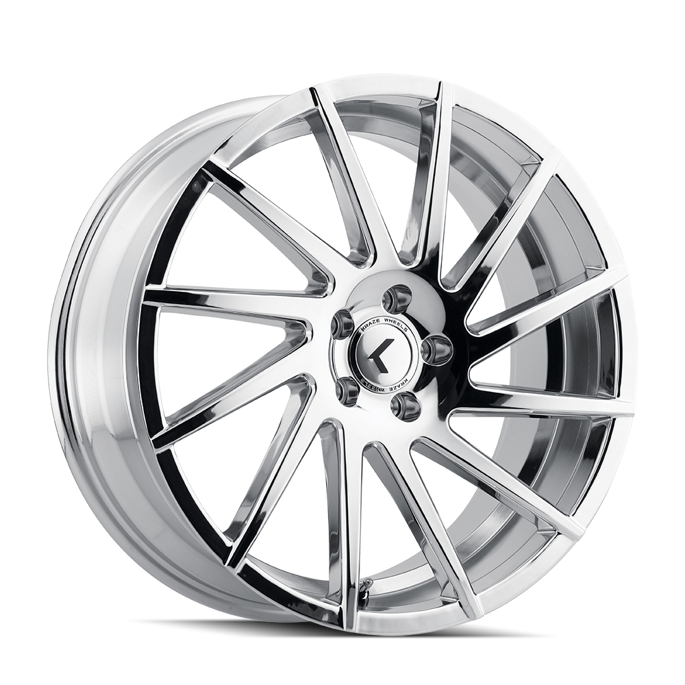 KRAZE SPINNER 20x8.5 Chrome Wheels - A Stylish Upgrade!