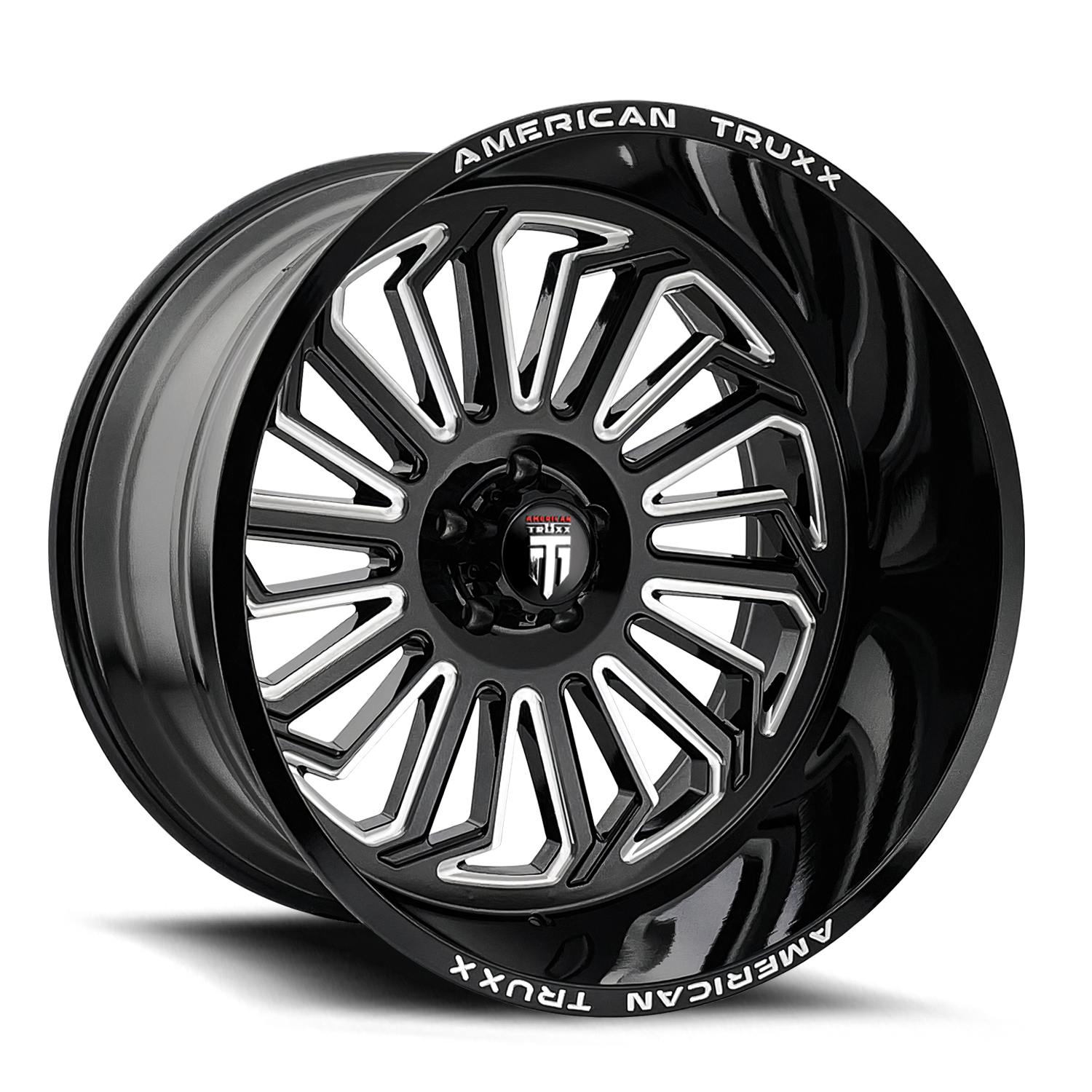 Unleash the Power of AMERICAN TRUXX BUTCHER 20x9 Gloss Black Milled Wheels