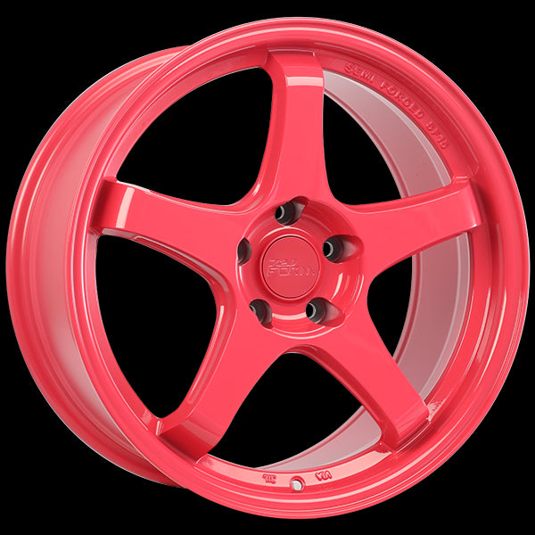 720 Form FF6 Wheels in Stunning Bubble Gum Pink - 18x8.5, 5x114.3, ET35, 73.1