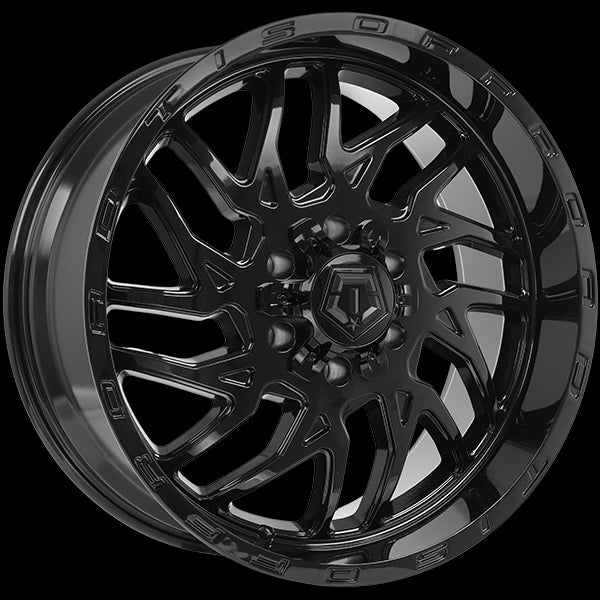 TIS Wheels 544 Gloss Black Wheels - 20x9.0, 6x135/6x139.7 ET17