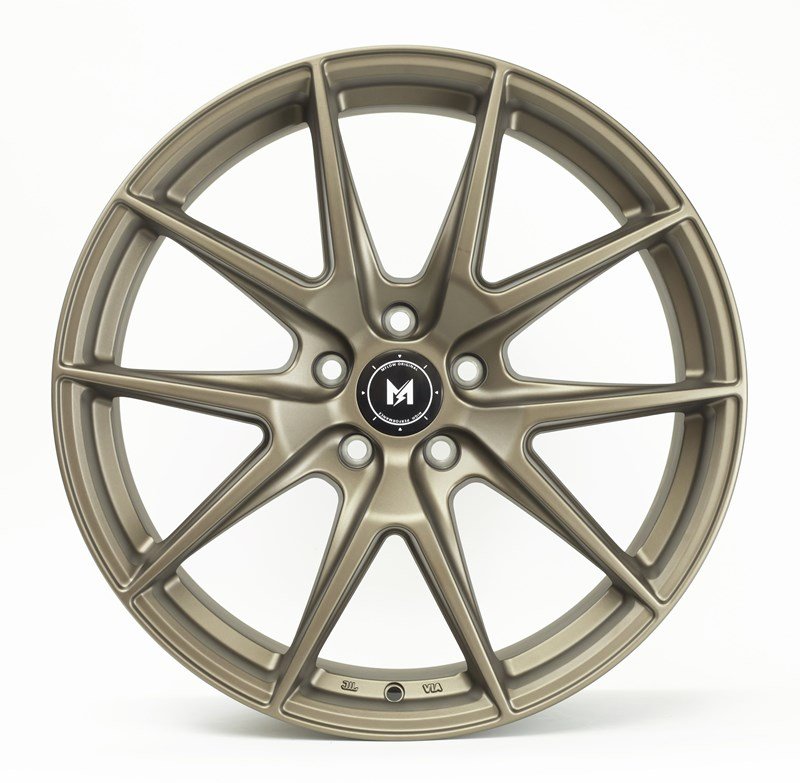 Stunning MFlow MFR2 19x8.5 5x112 ET35 66.6 Matt Bronze Wheels - Upgrade Your Ride Now!