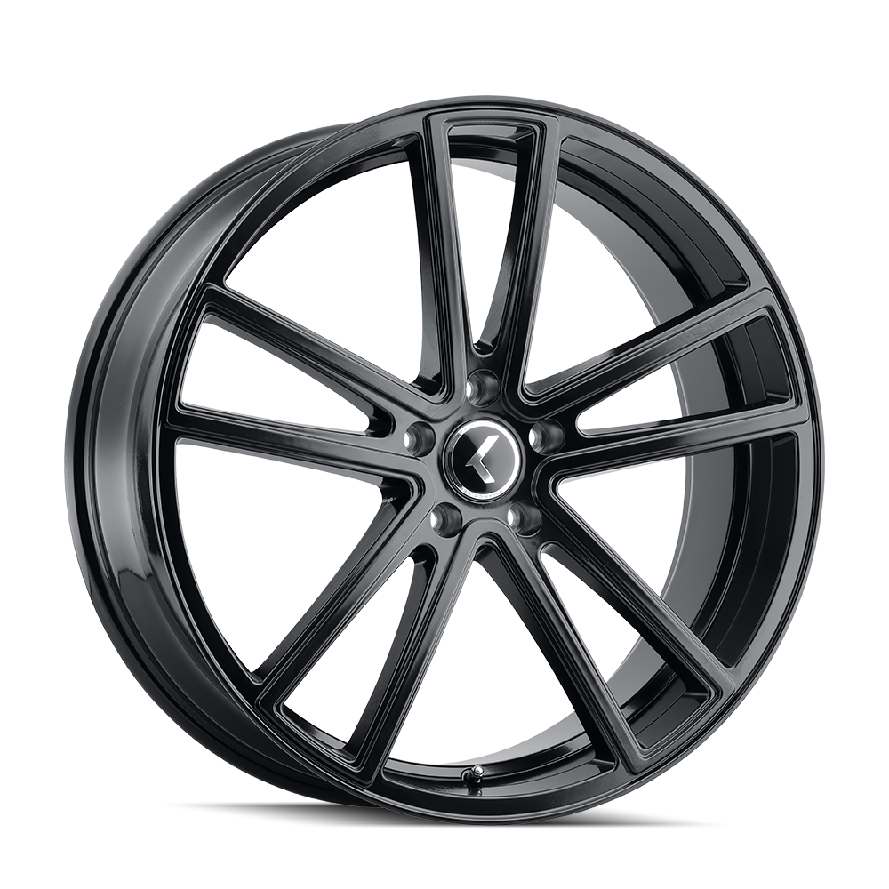 KRAZE LUSSO 17x8 Gloss Black Wheels - Stunning Style!