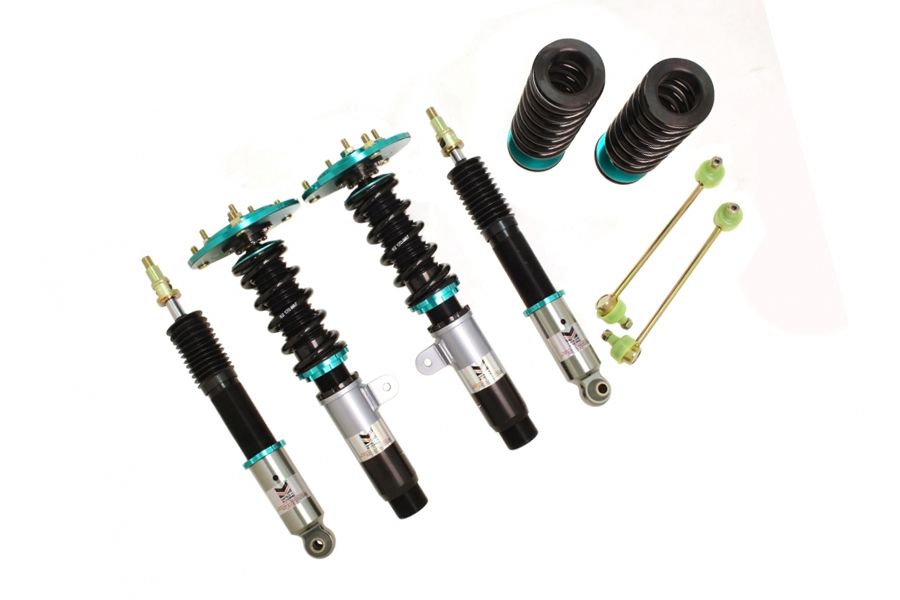 Rev Up Your Ride! Megan Racing Euro II Series Coilovers for 2015+ BMW M3 (F80) / M4 (F82) with 3 Bolt Front Tophat