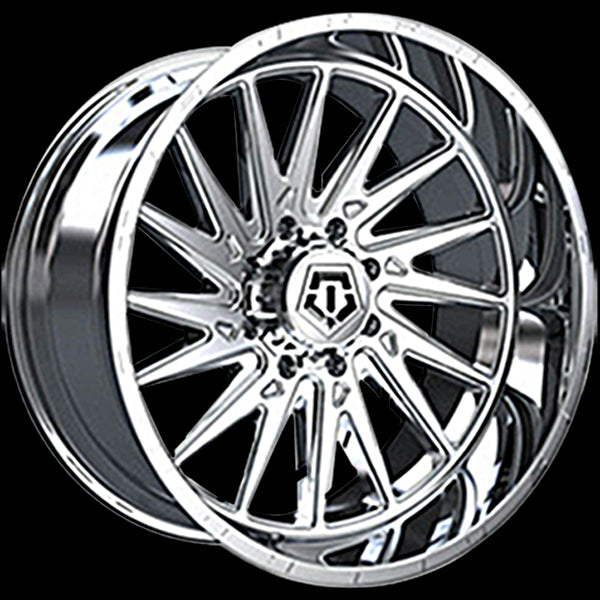 Stunning TIS Wheels 547 - 22x12.0 Chrome Wheels for a Striking Ride!