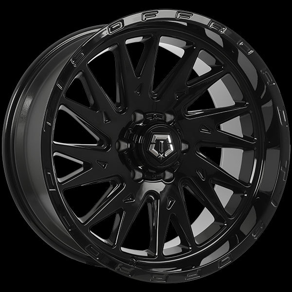 Stunning TIS Wheels 547 in Gloss Black - 20x10.0, 6x139.7 ET-19 106.1