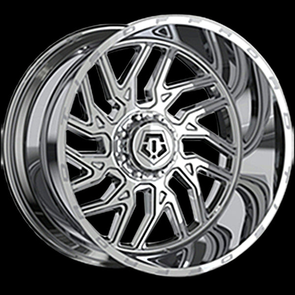 Stunning TIS Wheels 544 - 20x9.0 Chrome Wheels with Unique Bolt Patterns