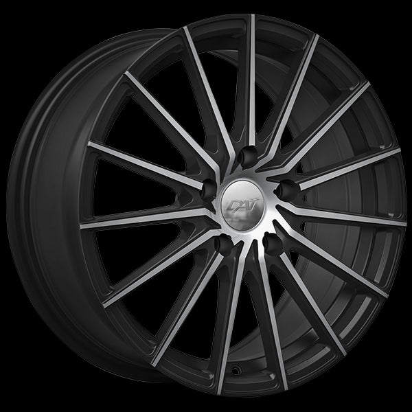 DAI Wheels SPECTER - Stunning 16x7.0 Gloss Black Wheels with Machined Face