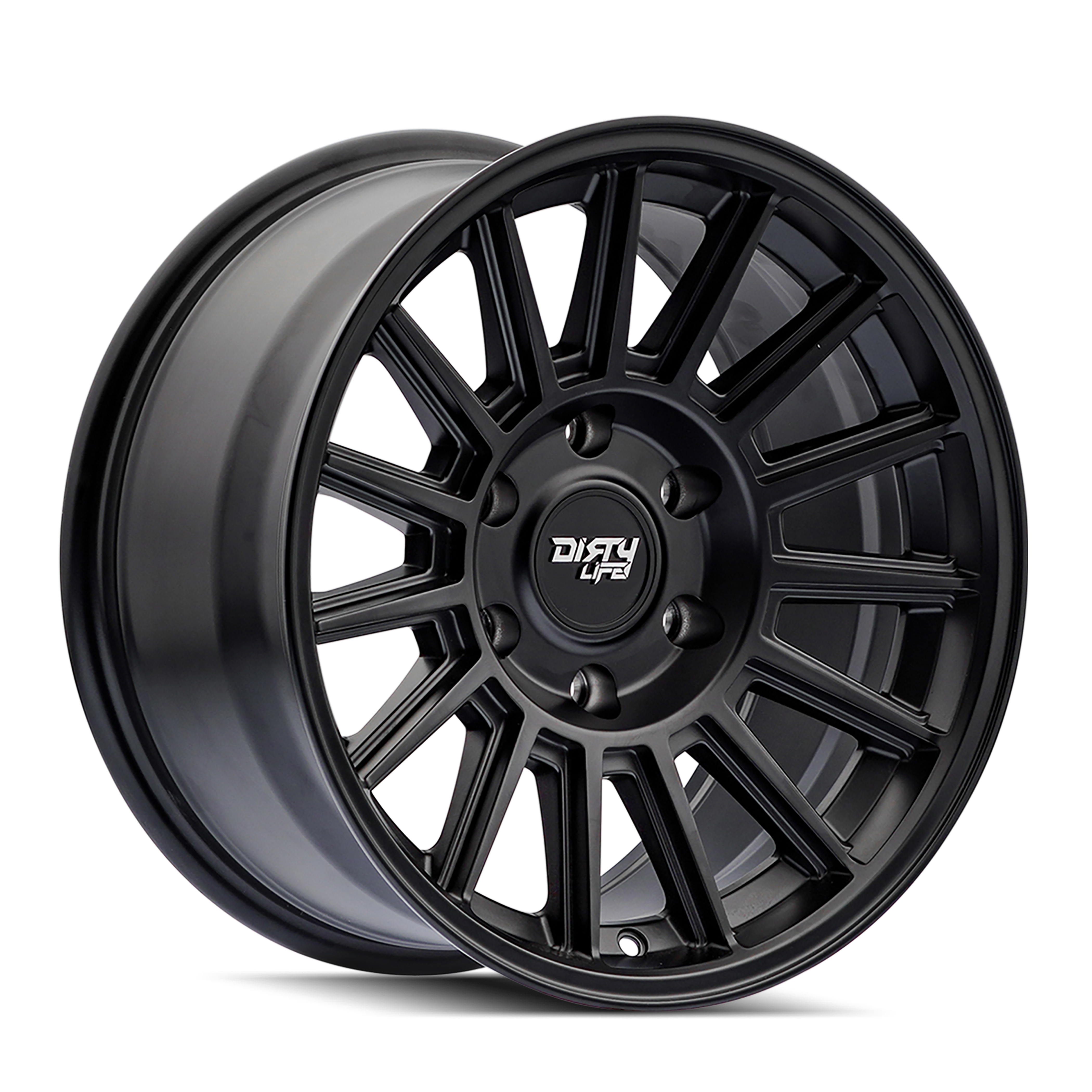 DIRTY LIFE JOURNEY Wheels - 17x8.5 5x127 ET0 78.1 Satin Black - A Must-Have for Adventurous Rides!