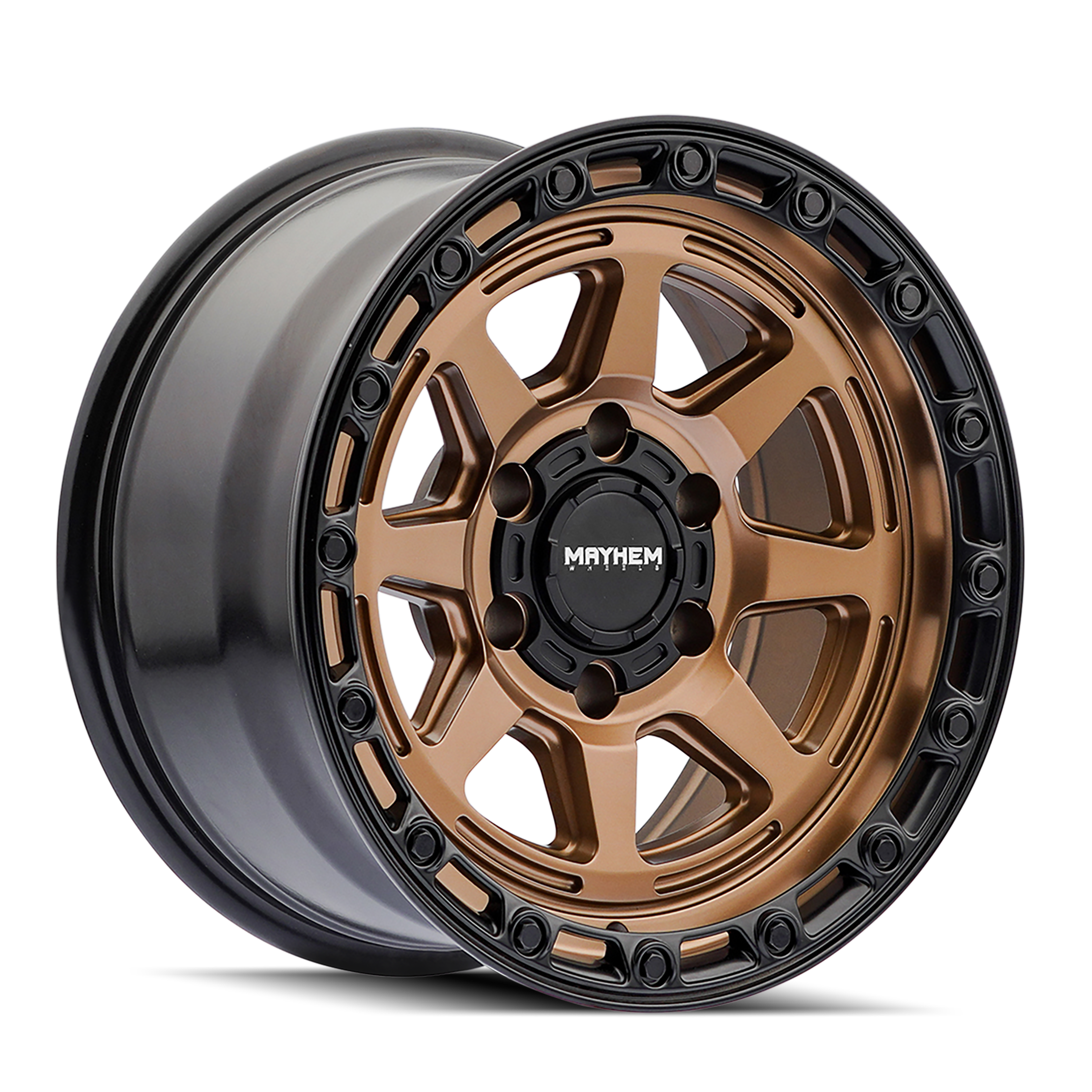 MAYHEM RIDGELINE - Stunning 17x8.5 Satin Bronze Wheels