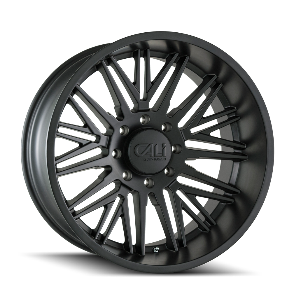 CALI OFF-ROAD RAWKON 22x12 6x139.7 ET-51 106 Matte Black - The Ultimate Off-Road Wheels!