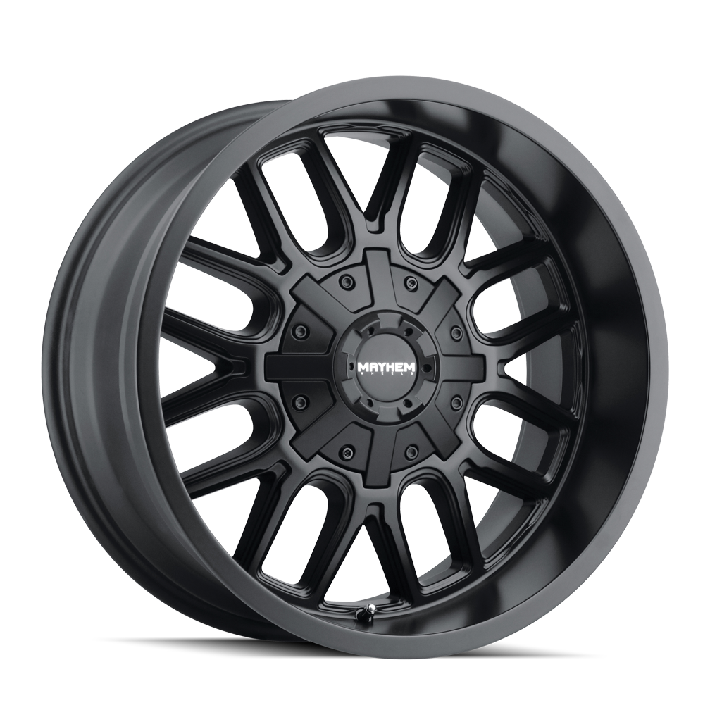 MAYHEM COGENT 22x10 - Stunning Matte Black Wheels with Multiple Bolt Patterns