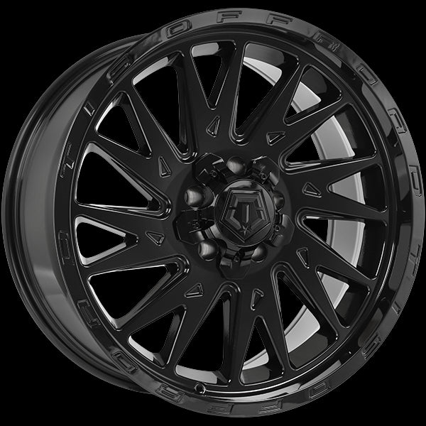 TIS Wheels 547 Gloss Black Wheels - 20x9.0, 5x127/5x139.7 ET0, 78.1 - Upgrade Your Ride Now!