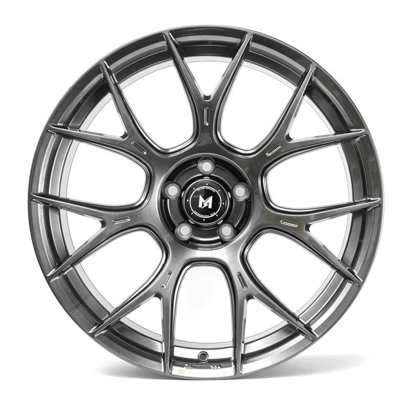 MFlow MFR1 20X9.5 5X114.3 ET35 73.1 Hyper Black - Stunning Wheels for Your Ride