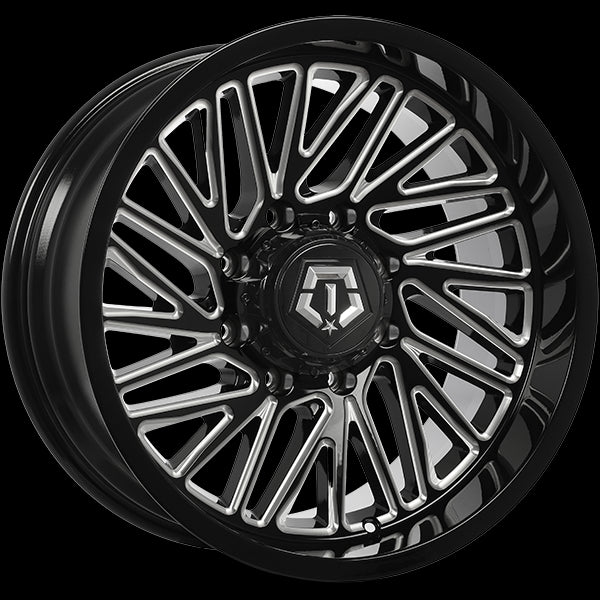 Stunning TIS Wheels 553 - 20x10.0 Gloss Black Milled Edge Wheels! Grab Yours Now!