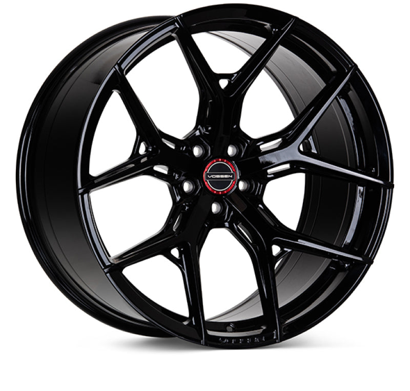 Stunning Vossen HF-5 Gloss Black Wheels - Upgrade Your Ride Now!