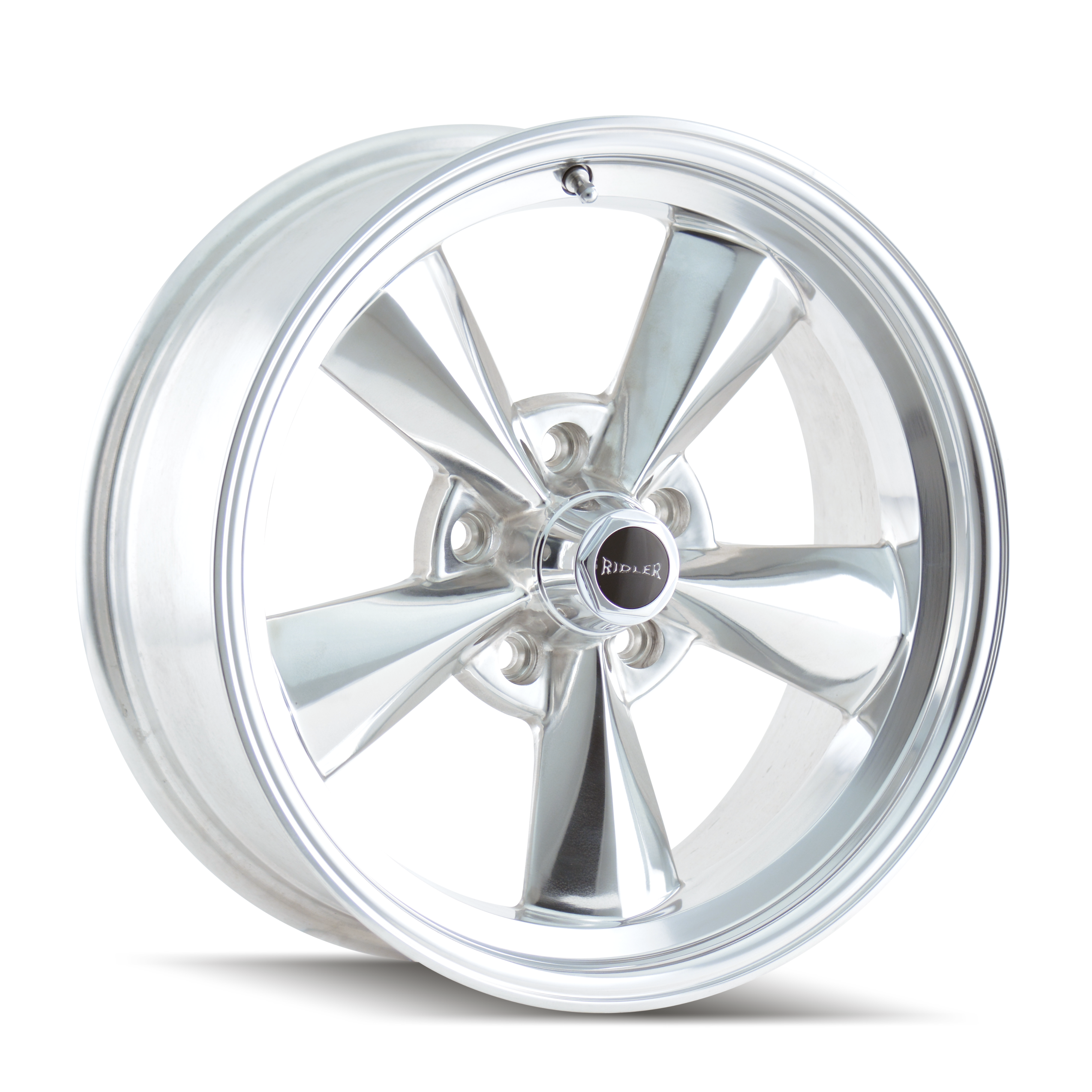 RIDLER 675 17x7 Polished Wheels - Staggered Fit Available!