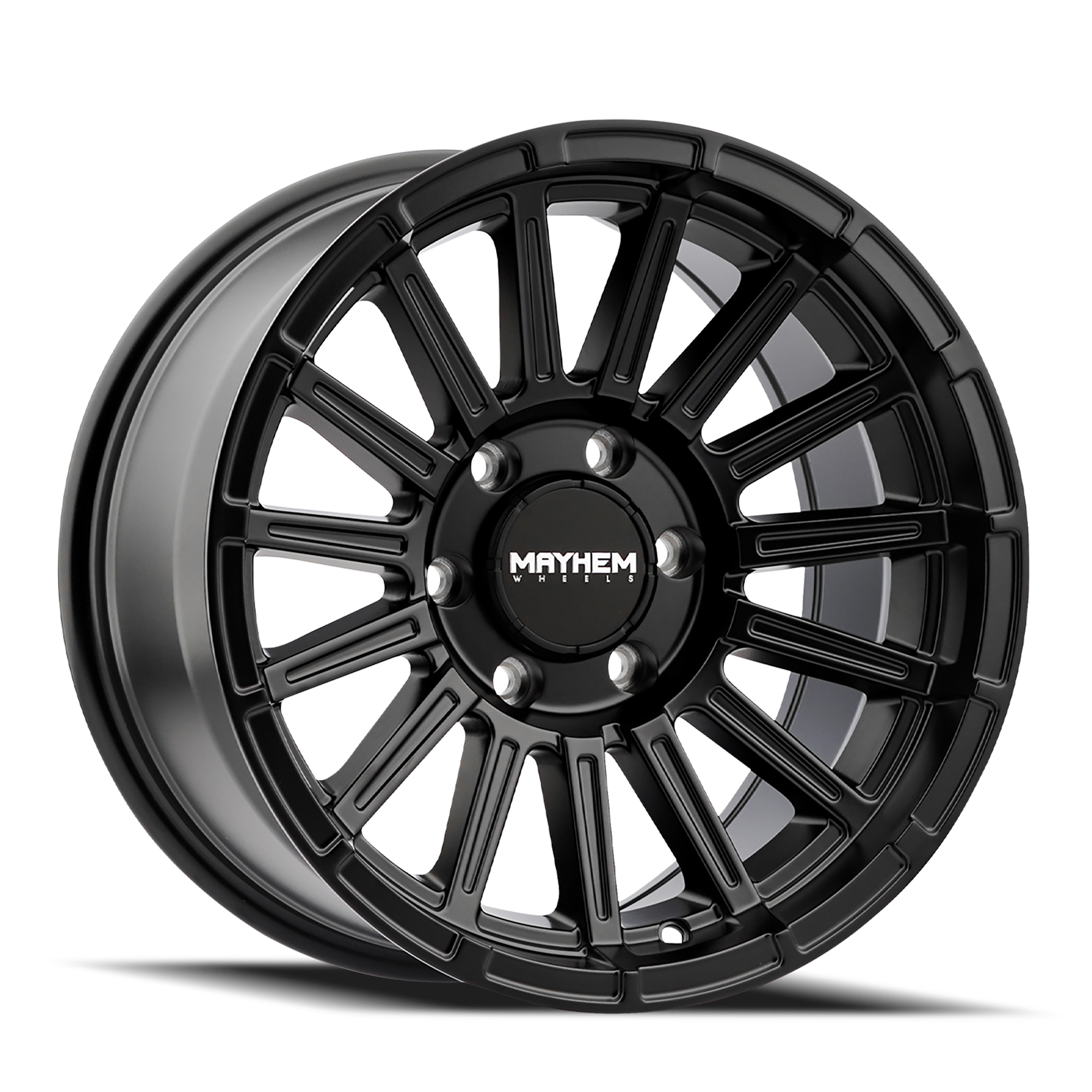 MAYHEM GRANITE 17x9 6x139.7 ET0 106.1 Satin Black - The Ultimate Wheels for Your Ride